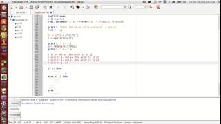 Fortran Programming Tutorials Revised  011  If statement and Relational Operators [upl. by Llerdnod]