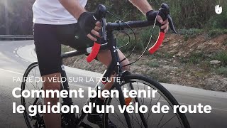 Comment tenir le guidon dun vélo de route  Cyclisme [upl. by Mort]