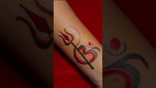 Trishul tattoo on hand for girltattoo design shorts [upl. by Dmitri358]