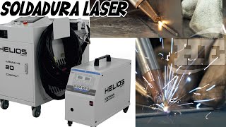 Soldadura Laser Helios alto poder [upl. by Nedrud515]