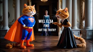 Can Orange Cat Superman REDEEM Himself in the Eyes of Princess Elsa [upl. by Edlihtam352]