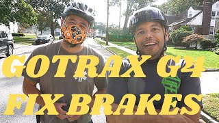 Gotrax G4 How to Adjust the Brakes on the Gotrax G4 [upl. by Massarelli]