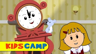 Hickory Dickory Dock   Nursery Rhymes And Kids Songs by KidsCamp [upl. by Neira]