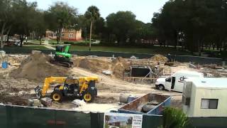 Rinker Welcome Center  Construction TimeLapse  August 2015January 2016 [upl. by Daughtry]