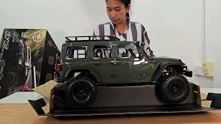 Unboxing Cool JEEP RLAARLO CROBOLL Scale 17 Off Road RC Car Jeep [upl. by Aleetha]