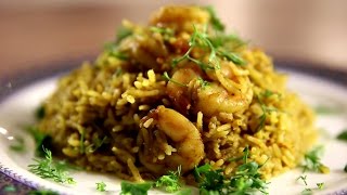 Prawns Masala Rice  Kolambi Bhaat – One Pot Recipe  Masala Trails [upl. by Anirahtak]