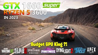 GTX 1660 Super  Ryzen 5 3600  15 Games Tested  1080p [upl. by Norahc705]