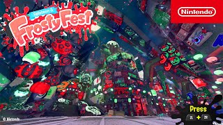 Frosty Fest 2023 Announcement Trailer  Splatoon 3 Nintendo Switch [upl. by Onitsuj]