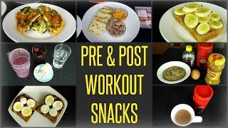 10 Best Pre amp Post Workout Meals  Snacks [upl. by Fryd]