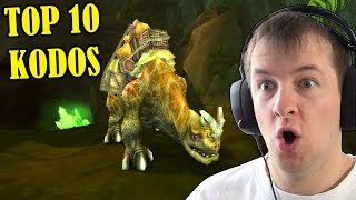 Kodos Are Cool Marcel Reacts to Pointless Top 10 Kodos in World of Warcraft [upl. by Leavy873]