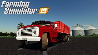 Apresentando Mods fs19 FORD F600 FARMING SIMULATOR 19 [upl. by Yengac905]