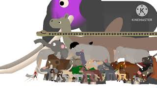 Cenozoic Animals Pack 1 Stick Nodes for AsafeAndersonSecondChannmb8ok [upl. by Neehsas]