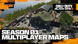 New Multiplayer Maps  Season 01  Call of Duty Black Ops 6 [upl. by Trevorr320]