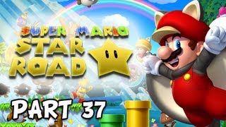 New Super Mario Bros Wii U Walkthrough  Part 37 SuperStar Road Adventures Gameplay [upl. by Avaria30]