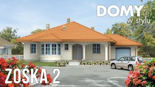 Projekt domu Zośka 2  wirtualny spacer [upl. by Naraj]