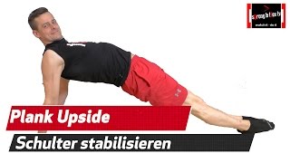 Schulter  Ellenbogen und Handgelenk stabilisieren  Reverse Plank [upl. by Eetnahs]