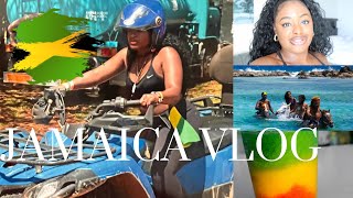 SOLO TRAVEL VLOG 🇯🇲  MONTEGO BAY JAMAICA  HILTON ROSE HALL JAMWEST ADVENTURE  MARTHA BRAE RAFT [upl. by Platt]