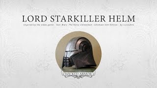 Lord Starkiller Costume Helmet [upl. by Attevaj]