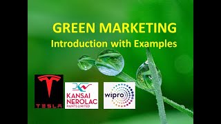 Intro to Green Marketing with examples [upl. by Jocelyn]