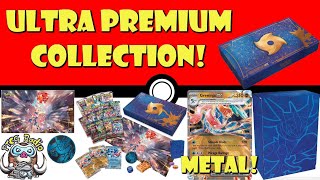 New Ultra Premium Collection Revealed METAL Greninja ex Pokémon TCG News [upl. by Gnaig]