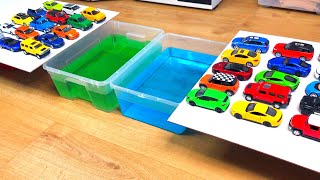 Bigger Diecast Model Cars Sliding Into The Water [upl. by Nosaj]