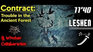 MHWorld  Witcher Collab LESHEN  Solo 1140 Longsword [upl. by Kenna]