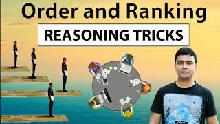 Order And Ranking Trick  Reasoning  RRB  SSC CGL  Maths Trick [upl. by Nauh]