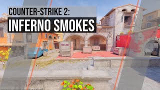 CS2 INFERNO SMOKES YOU MUST KNOW NEW [upl. by Christyna]