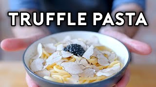 Binging with Babish Truffle Pasta from Broad City [upl. by Arbmat]