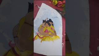 Joy shri ram 🙏shriram art ytshorts ytviral viralpainting drawing viralvideo [upl. by Haleigh]