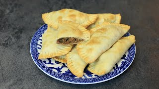 Healthy Beef Empanadas Air Fryer Empanadas From Scratch [upl. by Anirol]