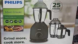 Philips Mixer Grinder  HL775700 750 Watt unboxing review 2024 appliances mixer [upl. by Amanda]