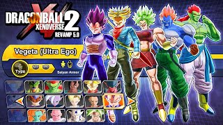 ALL NEW 50 UPDATE CHARACTERS amp SKILLS UNLOCKED w GAMEPLAY MOD  Dragon Ball Xenoverse 2 Revamp [upl. by Idner91]