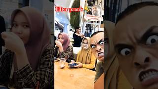 Filter prank 🤣dkcomedy funnyvideo viralshortsdkofficial64 [upl. by Zorine]