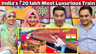 Inside India’s ₹20 Lakh Most Luxurious Train quotThe Maharajas Expressquot‬  Luxury Train  Reaction [upl. by Gebhardt593]