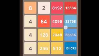 The Highest Score and Tile in 2048 and The End of the Game [upl. by Otilesoj]