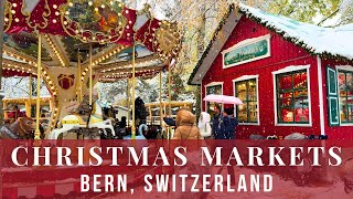 Christmas Markets in Bern Switzerland [upl. by Yumuk691]