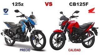 125Z vs CB125F ¿Cuál COMPRAR [upl. by Eelarak]