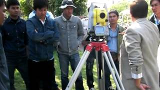 Geomax Total station Training for การประปานครหลวง โรงกำจัดตะกอน [upl. by Notlit]