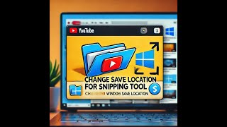 How to Change the Default Save Location for Snipping Tool Screenshots [upl. by Oicangi]