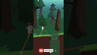 Won The Level By Walking On Sticks youtube gaming short [upl. by Adnam]