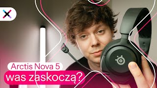 UKRYTY POTENCJAŁ słuchawek dla graczy 👑  Recenzja Steelseries Arctis NOVA 5 Wireless [upl. by Htilil]