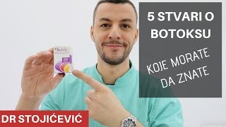 5 stvari o botoksu koje bi trebalo da znate dr Stojicevic [upl. by Sams589]