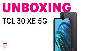 TCL 30 XE 5G Unboxing 5G Network and AI Powered Camera  TMobile [upl. by Dittman]