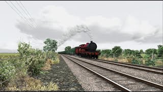 LNWR Claughton on the North Wensleydale Railway [upl. by Garling]