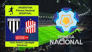 GIMNASIA DE MENDOZA 00 SAN MARTIN DE TUCUMAN en vivo  ARGENTINA  Primera Nacional  SEMIFINAL [upl. by Rubi737]