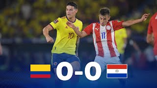 Eliminatorias  Colombia 00 Paraguay  Fecha 14 [upl. by Karrah]