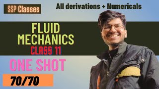 fluid mechanics revision half chapter [upl. by Nodab27]