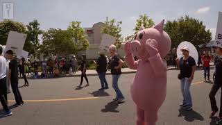 Barnes Park  Carnival amp Parade  Monterey Park [upl. by Elbam380]