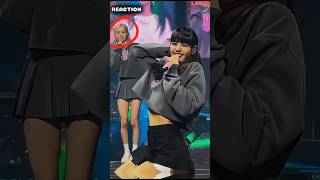 Lisa Dance Reaction To Rose 😋 blackpink bts lisa rose [upl. by Augusto]